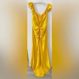 Sherri Hill Yellow Prom Dress